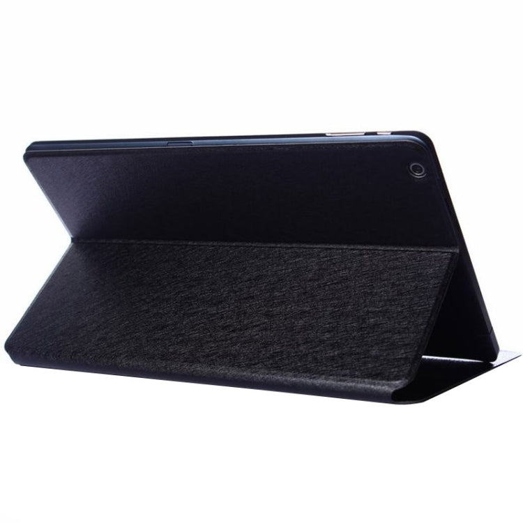 Silk Texture Horizontal Flip Leather Case with Holder for Cube U31GT Talk10