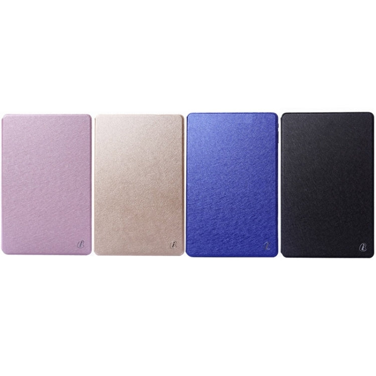 Silk Texture Horizontal Flip Leather Case with Holder for Cube U31GT Talk10