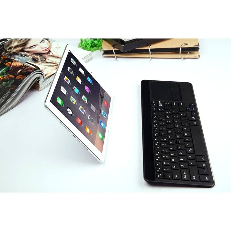 Seenda IBK-14 Universal Portable Bluetooth Wireless Keyboard with Touchpad for Tablets & Laptop/Desktop/All-in-one Computer with Bluetooth, Compatible with iOS Android Windows System