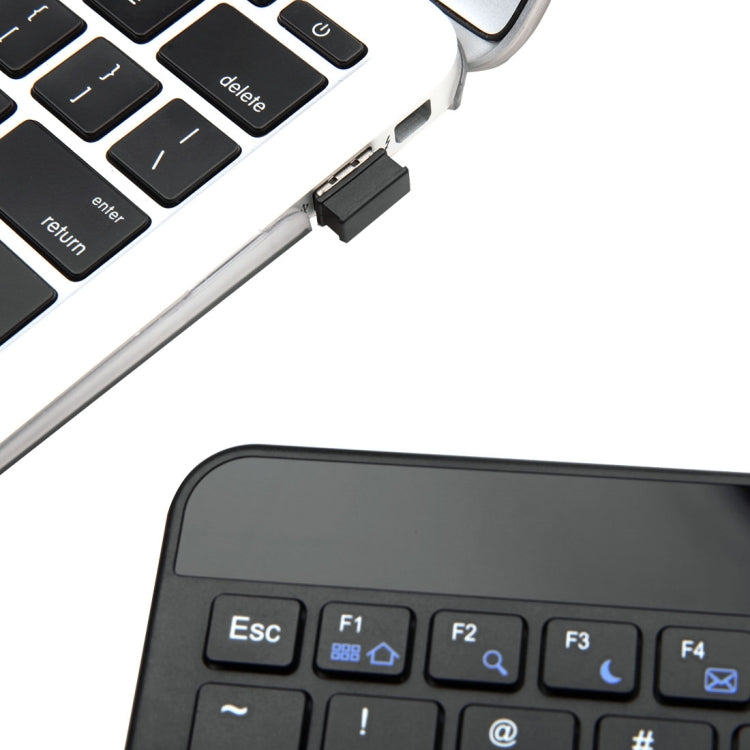 Seenda IBK-14B 2.4G Universal Portable Wireless Keyboard with Touchpad for Tablets & Laptop/Desktop/All-in-one Computer, Compatible with Windows System