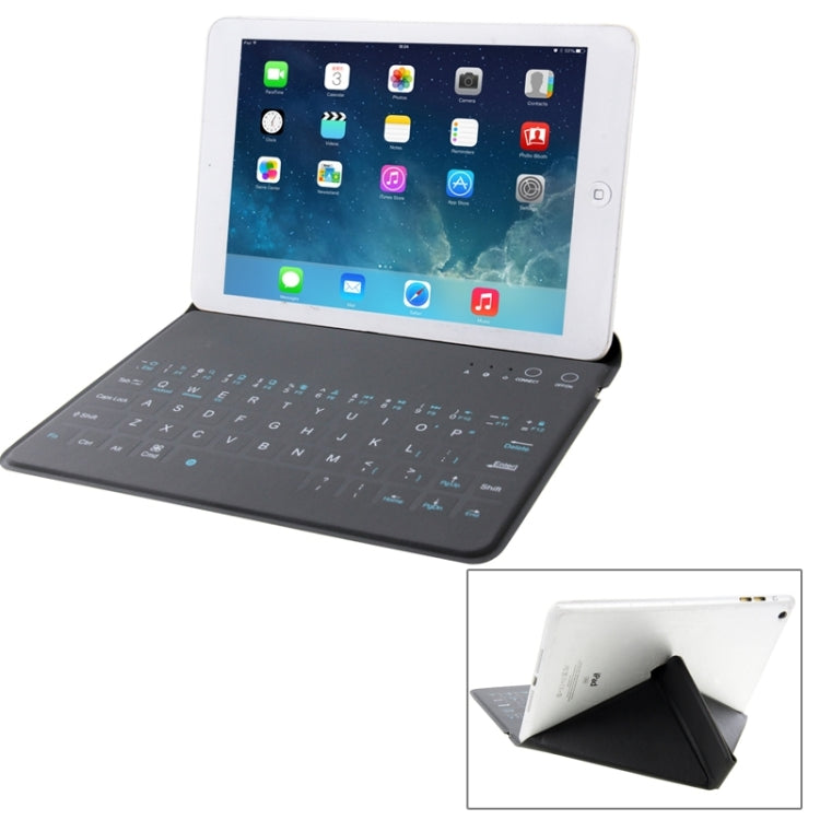 Ultrathin Universal Bluetooth Keyboard Crazy Horse Texture Leather Tablet Case with Holder for 7.0 inch / 7.85 inch / 7.9 inch / 8.0 inch Tablet PC