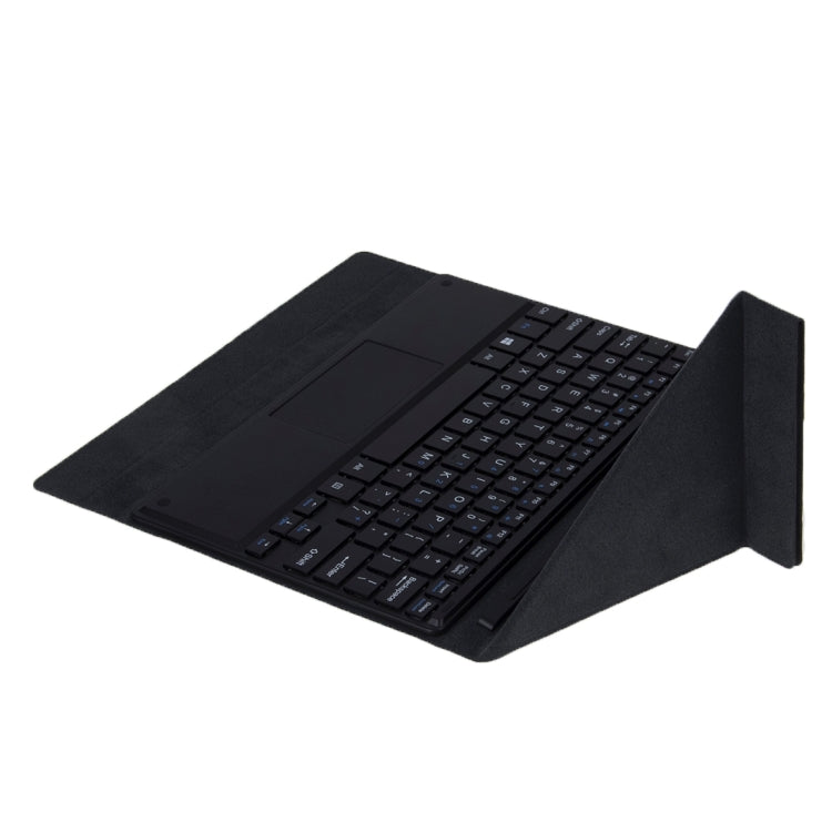 Magnetic Keyboard Matte Texture Leather Tablet Case with Holder for 10.1 inch Windows 7 / 8 / 10 Tablet PC(Black)