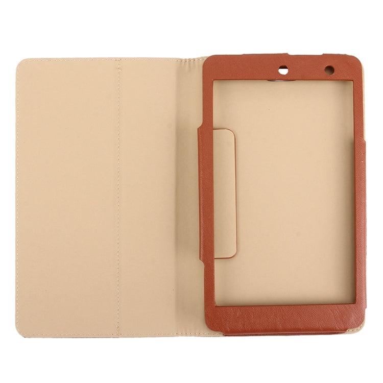 Bark Texture Horizontal Flip Leather Case with Holder for ONDA V820w / V820W CH / New V820 / V801s (S-WMC-0500W /S-WMC-2388 / WMC0668J / S-WMC-1242S)(Brown)