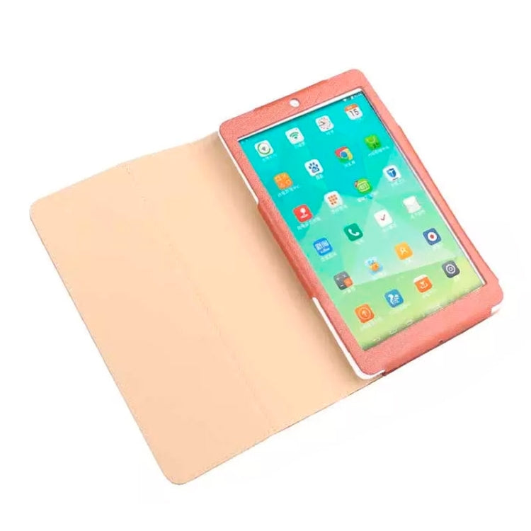 Bark Texture Leather Case with Holder for Teclast X80HD / X80 Plus (S-WMC-1222/S-WMC-2342)(Brown)