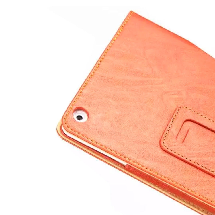 Bark Texture Leather Case with Holder for Teclast X80HD / X80 Plus (S-WMC-1222/S-WMC-2342)(Brown)