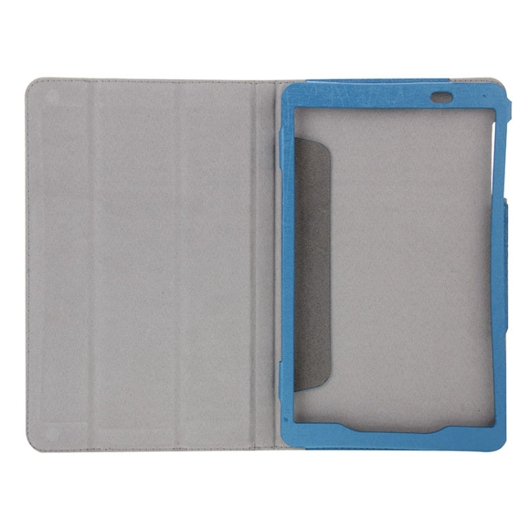 Steel Wire Texture Magnetic Horizontal Flip Leather Case with Three-Folding Holder for Huawei Honor Play Note T1 10.0 / T1-A21W