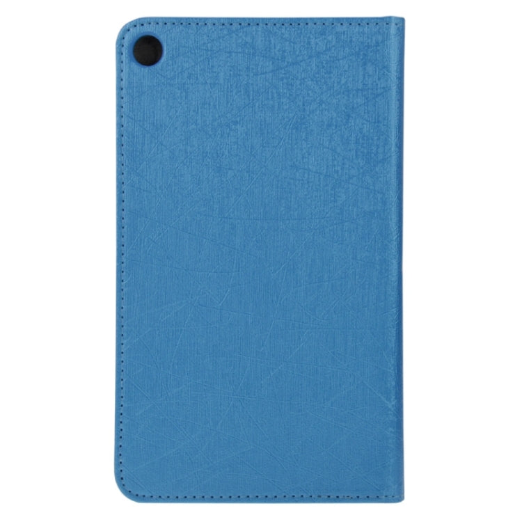 Steel Wire Texture Magnetic Horizontal Flip Leather Case with Three-Folding Holder for Huawei MediaPad T1 7.0 / T1-701u