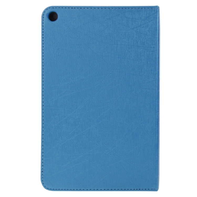 Steel Wire Texture Magnetic Horizontal Flip Leather Case with Three-Folding Holder for Huawei MediaPad S8-701u / T1-821W / T1-823W