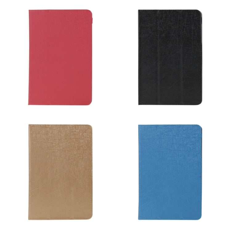 Steel Wire Texture Magnetic Horizontal Flip Leather Case with Three-Folding Holder for Huawei MediaPad M2 8.0