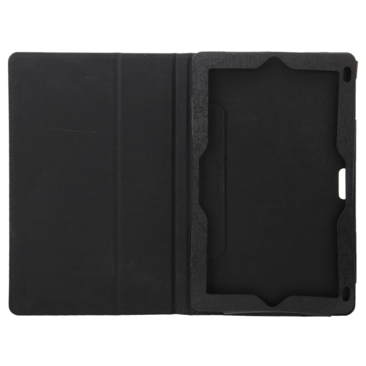 Steel Wire Texture Magnetic Horizontal Flip Leather Case with Holder for Cube i10 & Jumper EZpad 4s