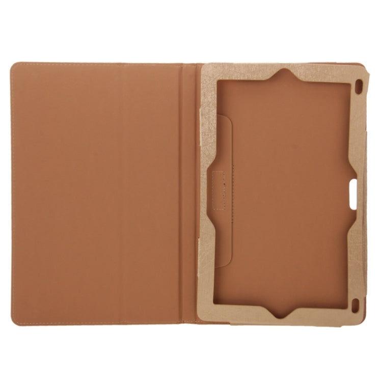 Steel Wire Texture Magnetic Horizontal Flip Leather Case with Holder for Cube i10 & Jumper EZpad 4s