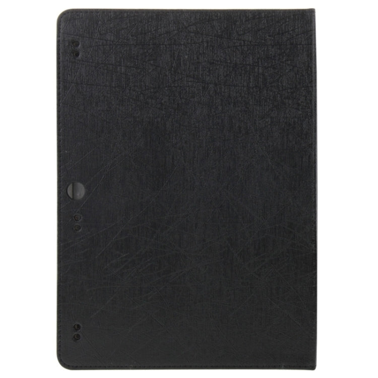 Steel Wire Texture Magnetic Horizontal Flip Leather Case with Three-Folding Holder for Lenovo Tab 2 A10-70 / A7600
