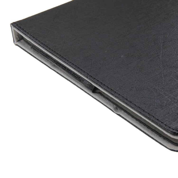 Steel Wire Texture Magnetic Horizontal Flip Leather Case with Three-Folding Holder for Lenovo Tab 2 A10-70 / A7600