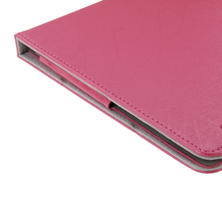 Steel Wire Texture Magnetic Horizontal Flip Leather Case with Three-Folding Holder for Lenovo Tab 2 A10-70 / A7600