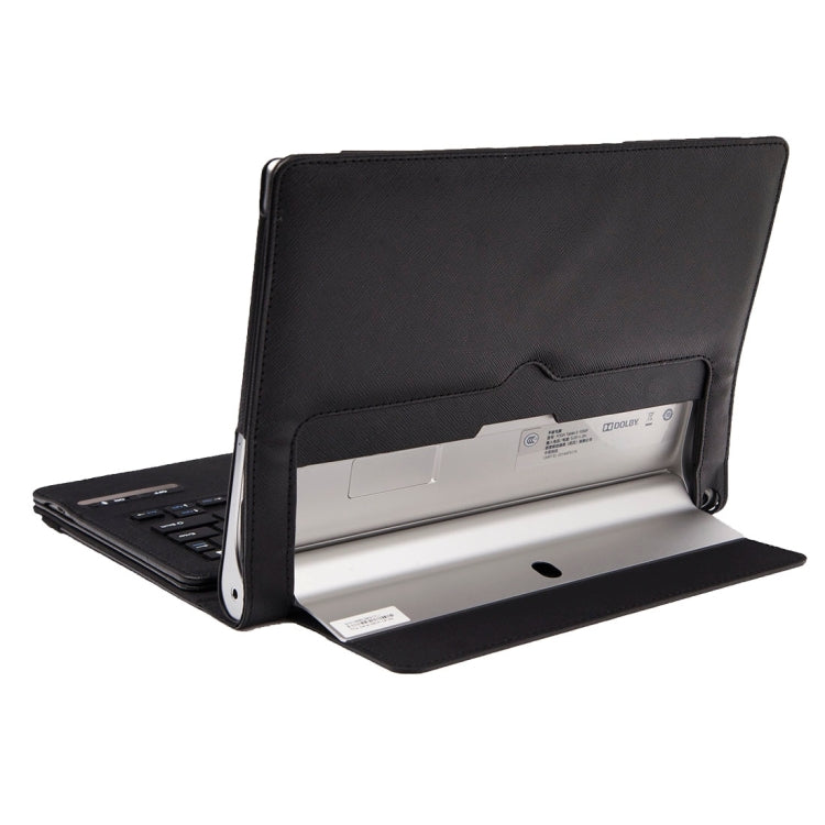 2 in 1 Detachable Bluetooth Keyboard Karst Texture Leather Tablet Case for Lenovo YOGA TABLET 2 / 1050F