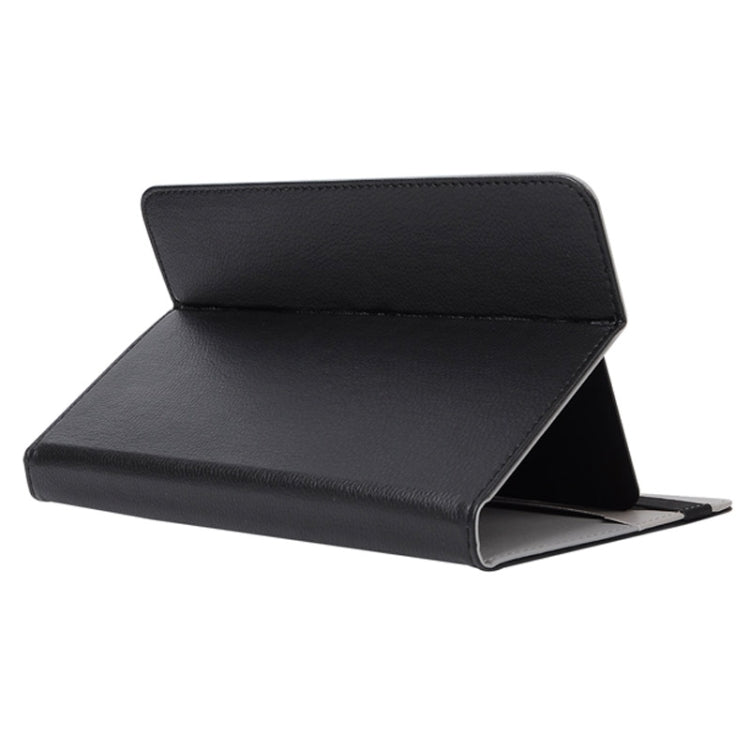 Litchi Texture Universal Horizontal Flip Leather Case with Holder & Card Slots & Wallet for 7 inch Tablet PC