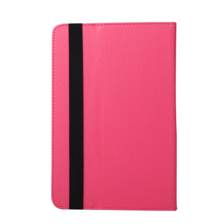 Litchi Texture Universal Horizontal Flip Leather Case with Holder & Card Slots & Wallet for 7 inch Tablet PC