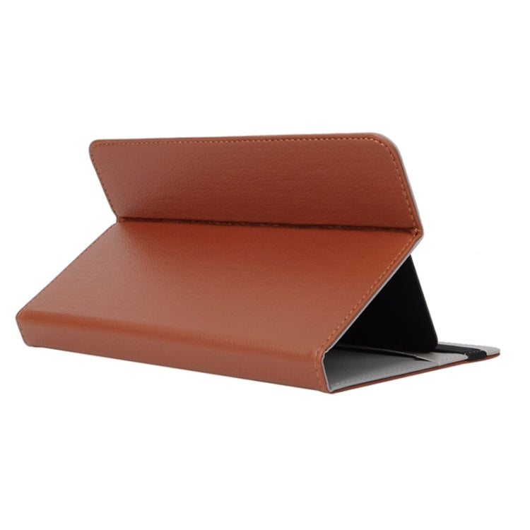 Litchi Texture Universal Horizontal Flip Leather Case with Holder & Card Slots & Wallet for 7 inch Tablet PC