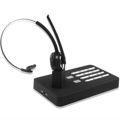 Indoor Telephone Bluetooth Handsfree / Phone Bluetooth Headset for iPhone 4 & 4S / Samsung / HTC / Nokia / Other Bluetooth Headset(Black)