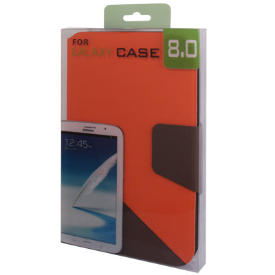 2-color Series Gravel Texture Horizontal Flip Leather Case with Holder & Credit Card Slots for Galaxy Note 8.0