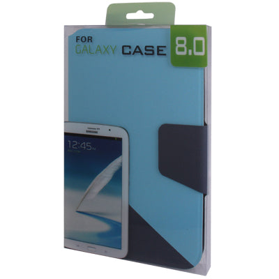 2-color Series Gravel Texture Horizontal Flip Leather Case with Holder & Credit Card Slots for Galaxy Note 8.0