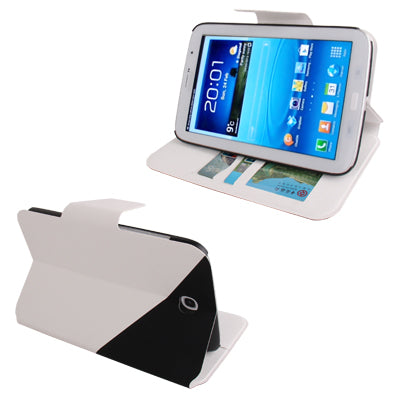 2-color Series Gravel Texture Horizontal Flip Leather Case with Holder & Credit Card Slots for Galaxy Note 8.0