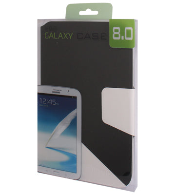 2-color Series Gravel Texture Horizontal Flip Leather Case with Holder & Credit Card Slots for Galaxy Note 8.0