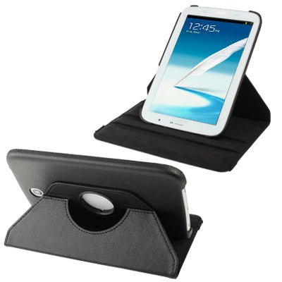 360 Degree Rotatable Lichi Texture Leather Case with Holder for Galaxy Note 8.0 / N5100