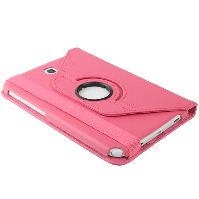 360 Degree Rotatable Lichi Texture Leather Case with Holder for Galaxy Note 8.0 / N5100