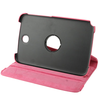 360 Degree Rotatable Lichi Texture Leather Case with Holder for Galaxy Note 8.0 / N5100