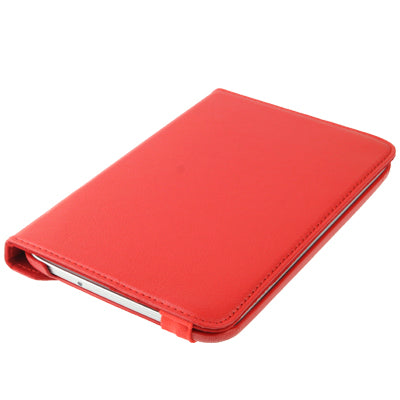 360 Degree Rotatable Lichi Texture Leather Case with Holder for Galaxy Note 8.0 / N5100
