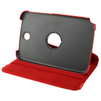 360 Degree Rotatable Lichi Texture Leather Case with Holder for Galaxy Note 8.0 / N5100