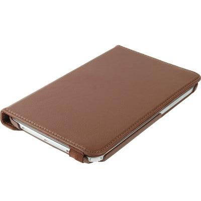 360 Degree Rotatable Lichi Texture Leather Case with Holder for Galaxy Note 8.0 / N5100