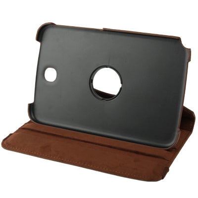 360 Degree Rotatable Lichi Texture Leather Case with Holder for Galaxy Note 8.0 / N5100