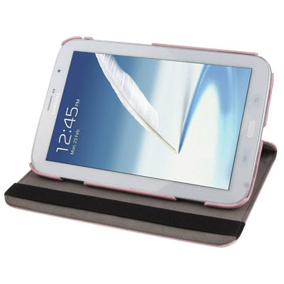 360 Degree Rotatable Silver Hairline Pattern Leather Case with Holder for Galaxy Note 8.0 / N5100