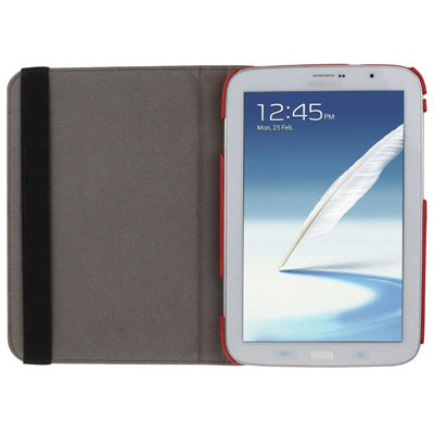 360 Degree Rotatable Silver Hairline Pattern Leather Case with Holder for Galaxy Note 8.0 / N5100