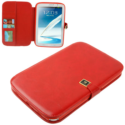 High Quality Crazy Horse Texture Flip Leather Case with Holder & Credit Card Slots for Galaxy Note 8.0 / N5100