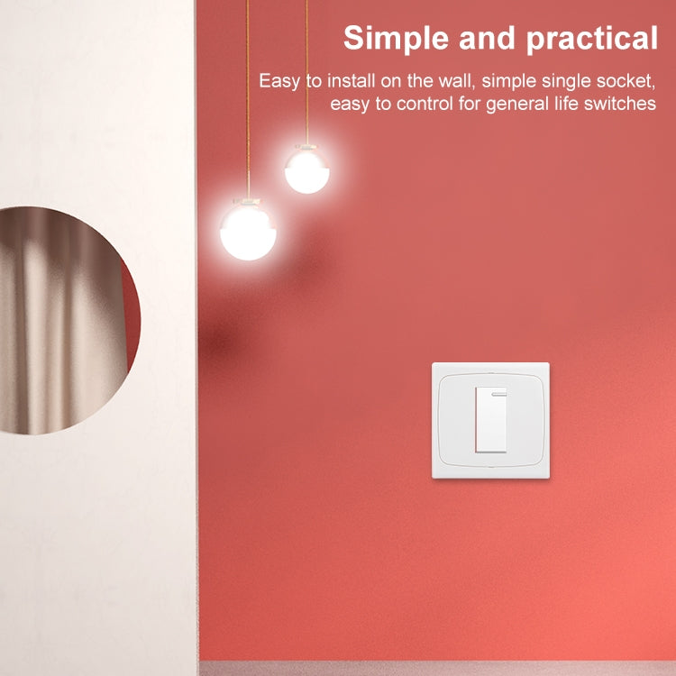 Wall Plate with Screw for Blank Inserts - 1 Hole, Use around the world(White)