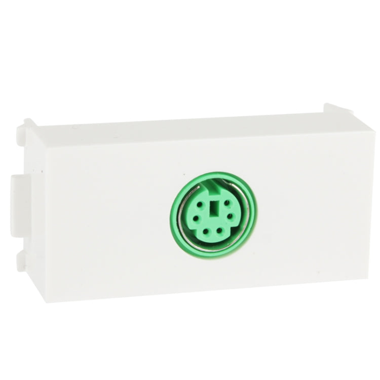 PS/2 Keyboard 6 Pin Wall Plate