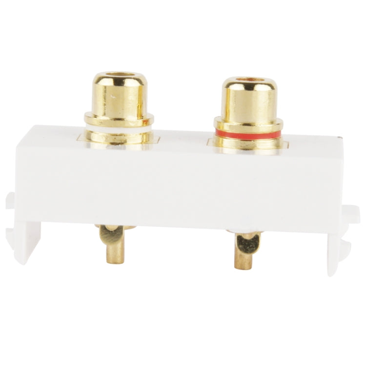Soldering Wall Gold Plated Insert - RCA Audio Jack (N86-610H)