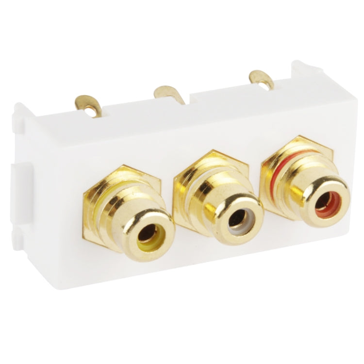Wall Plate Insert - Component Video Jack