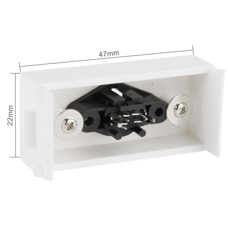 Wall Plate Insert - (S-Video Jack)