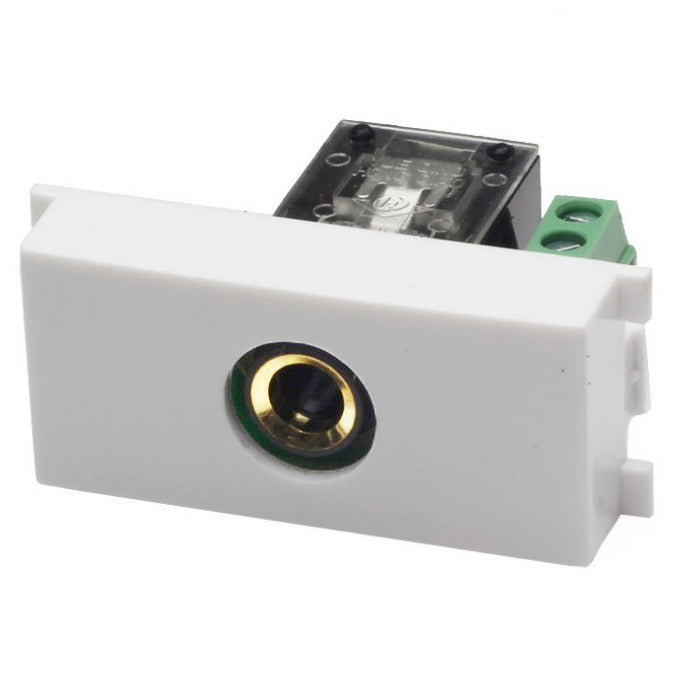 Wall Plate Insert - 6.5mm Microphone Female Jack