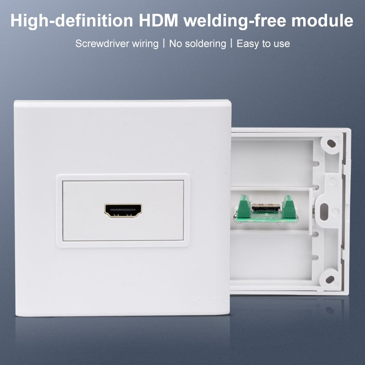 Wall Plate Insert - HDMI 19 Pin Female to HDMI 19Pin Female Interface