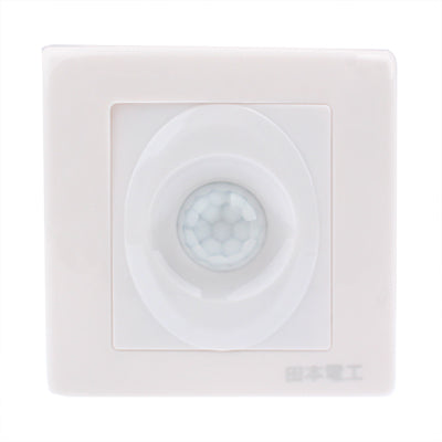 R888 Wall Human Motion Sensor Switch (AC110V / 220V)(White)