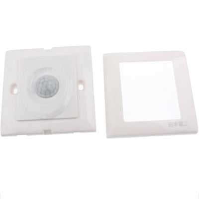 R125 Three-Wire System Wall Human Motion Sensor Switch (AC110V / 220V)(White)