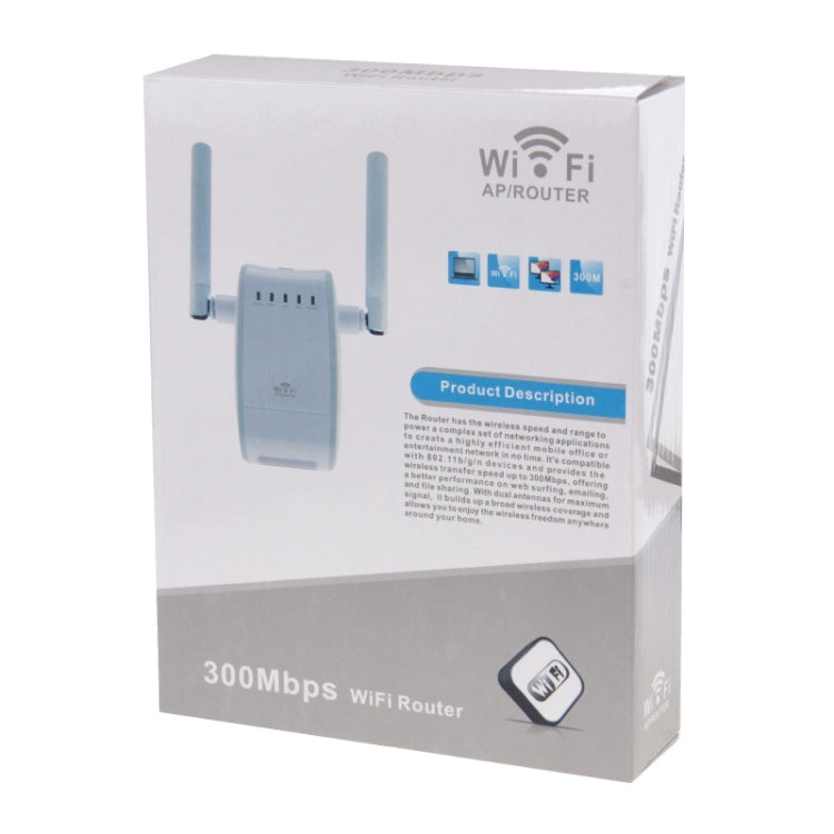 300Mbps Wireless Mobile Hotspot WiFi Router for Small Business / Office / Home, UK Plug