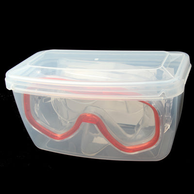 High Quality Diving Mask Glasses with Box(Red)