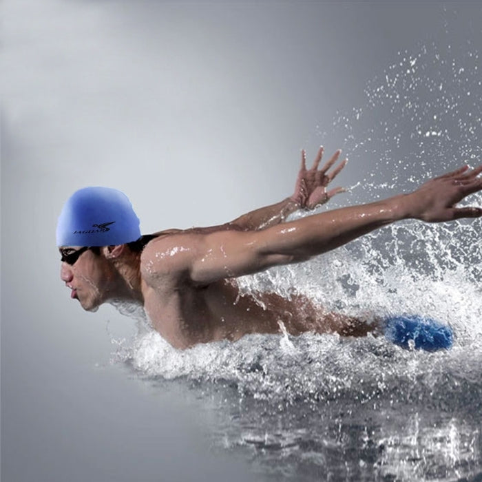 Pure Color Style Elastic Silicone Swimming Cap / Swimming Hat, SC