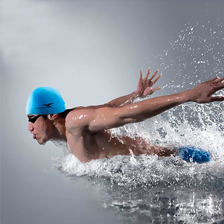 Pure Color Style Elastic Silicone Swimming Cap / Swimming Hat, SC